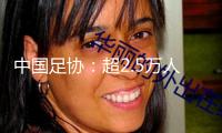 中國足協(xié)：超2.5萬人注冊(cè)球員自薦體系 303人進(jìn)入備選庫