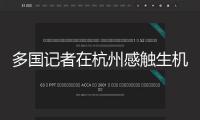 多國記者在杭州感觸生機(jī)與昌盛