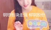 鋼鐵板塊走強 柳鋼股份4連板